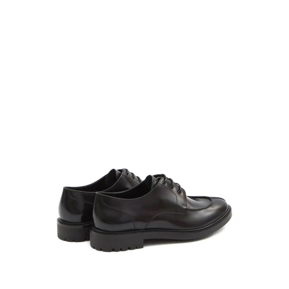 Saint Laurent Men Smooth Leather Lino Derbies - Picture 3 of 5